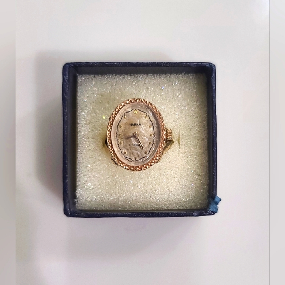 Soviet Women's Ring Watch